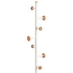 Напольная вешалка из древесины бука Unique Shaped Furniture Floor Hanger White варинант исполнения - 2 | Loft Concept в Барнауле