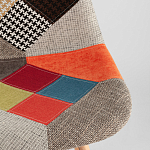 Стул с обивкой в технике пэчворк DSW варинант исполнения - 8 | Loft Concept в Барнауле