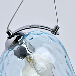 Подвесной светильник со стеклянном плафоном в форме бокала Kaleido варинант исполнения - 17 | Loft Concept в Барнауле