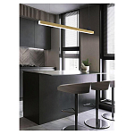 Люстра линейная светодиодная в минималистичном стиле New Age of Light варинант исполнения - 5 | Loft Concept в Барнауле