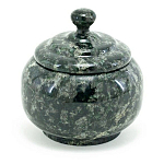 Сахарница из натурального камня Змеевик Stone Sugar Bowls варинант исполнения - 3 | Loft Concept в Барнауле