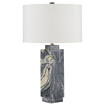 Настольная лампа с корпусом из серого мрамора Breathtaking View варинант исполнения - 4 | Loft Concept в Барнауле