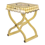 Приставной столик с ящиком в стиле ретро Vintage Rustic Tablecloth варинант исполнения - 2 | Loft Concept в Барнауле