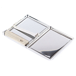 Портсигар на 10 сигарет с газовой зажигалкой из натурального камня Змеевик Светлый Stone Cigarettes Cases варинант исполнения - 6 | Loft Concept в Барнауле