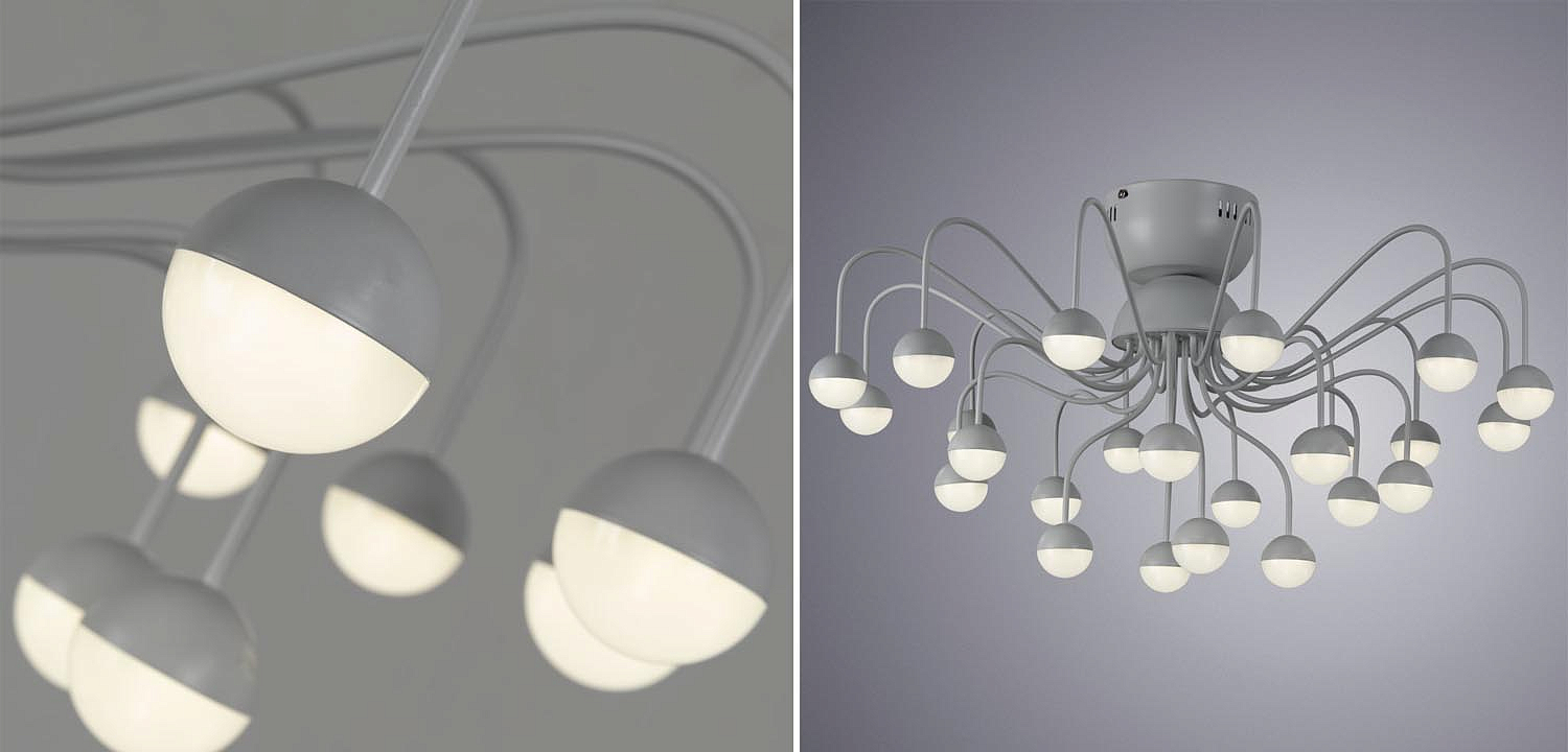 Потолочная люстра Vilelme Chandelier white Потолочная люстра Vilelme Chandelier white - Loft-Concept в Барнауле