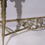 Консоль бронзовая с мраморной столешницей Bronze De Console варинант исполнения - 1 | Loft Concept в Барнауле