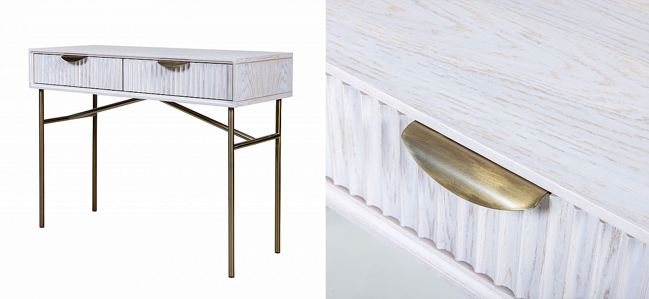 Консоль Antique Order Шпон Беленого дуба Консоль Antique Order Шпон Беленого дуба - Loft-Concept в Барнауле
