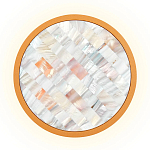 Бра в форме диска с перламутровыми прямоугольниками из морской ракушки Touch of Marine Charm варинант исполнения - 1 | Loft Concept в Барнауле