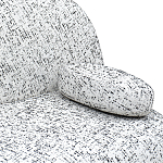 Диван с мягкой обивкой из ткани Michael Sofa варинант исполнения - 1 | Loft Concept в Барнауле