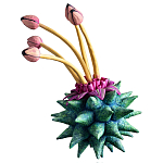 Статуэтка тропический фрукт Tropical Fruit Alien Green Tulip варинант исполнения - 2 | Loft Concept в Барнауле