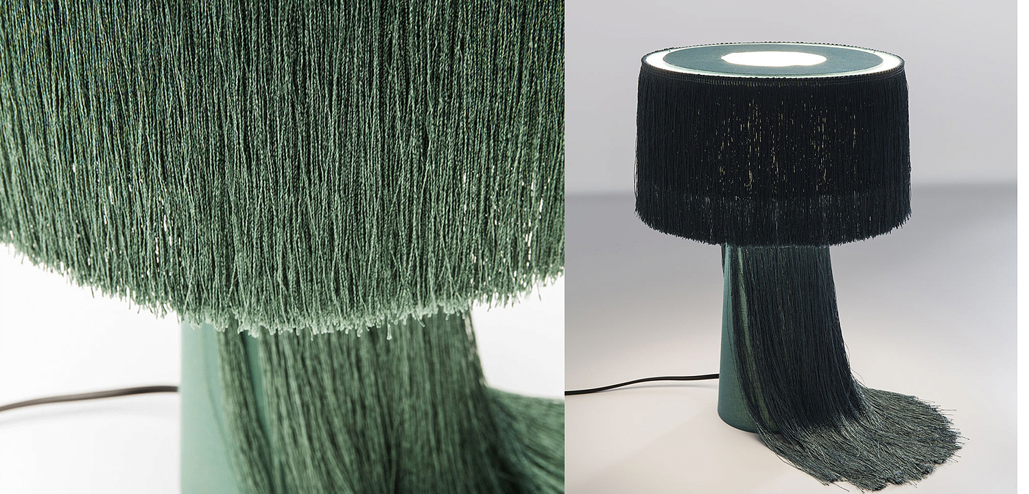 Настольная лампа Green Fringes - Loft-Concept в Барнауле