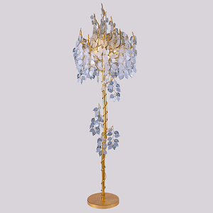 Торшер в виде золотого дерева с листьями FAIRYTREE Light