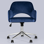 Кресло для компьютерного стола Veloury Blue варинант исполнения - 4 | Loft Concept в Барнауле