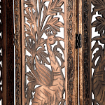 Ширма с  орнаментом ручная резьба Indian Antique Furniture варинант исполнения - 3 | Loft Concept в Барнауле