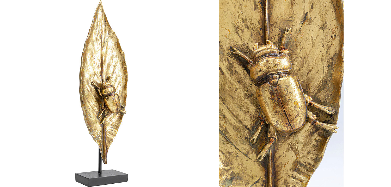 Статуэтка Golden Beetle on a leaf - Loft-Concept в Барнауле