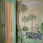 Обои ручная роспись Dandaka Glades Original colourway on painted Xuan paper варинант исполнения - 1 | Loft Concept в Барнауле