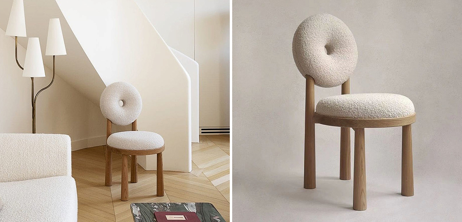 Стул Bagel Boucle Chair Стул Bagel Boucle Chair - Loft-Concept в Барнауле