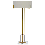 Настольная лампа на прозрачном основании Light Flowing Up варинант исполнения - 2 | Loft Concept в Барнауле