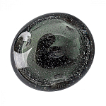 Бра с круглым плафоном из прозрачного стекла с пузырьками воздуха Effervia  варинант исполнения - 7 | Loft Concept в Барнауле