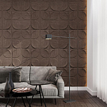 Гипсовая 3D панель с принтографией PM-20 варинант исполнения - 1 | Loft Concept в Барнауле