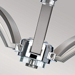 Люстра с белыми стеклянными плафонами в форме цилиндра Feiss варинант исполнения - 4 | Loft Concept в Барнауле