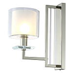 Бра с геометрическим каркасом из металла и цилиндрическим стеклянным плафоном Laurent варинант исполнения - 2 | Loft Concept в Барнауле