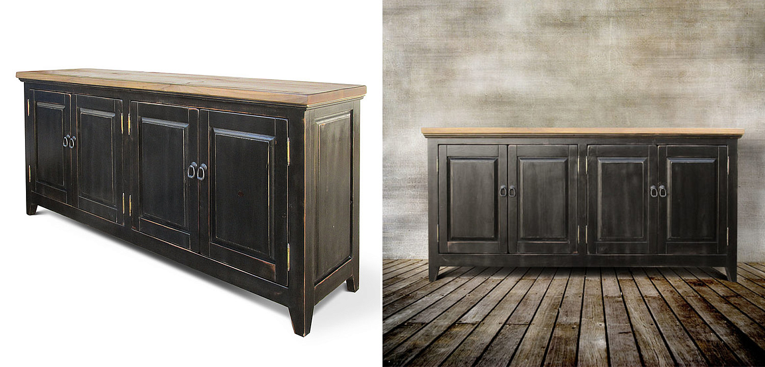 Комод в стиле прованс Sidsel Provence HARMONIE Antique Black Черный Комод в стиле прованс Sidsel Provence HARMONIE Antique Black Черный - Loft-Concept в Барнауле