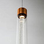 Подвесной светильник золото Sparkling Bubbles Tube Gold Hanging Lamp варинант исполнения - 5 | Loft Concept в Барнауле