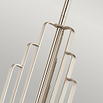  Люстра с прозрачными рифлеными цилиндрическими плафонами Kichler варинант исполнения - 24 | Loft Concept в Барнауле