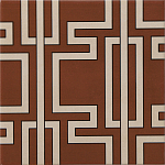 Дизайнерская плитка с узором Лабиринт варинант исполнения - 2 | Loft Concept в Барнауле