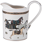 Чайный сервиз из фарфора с изображением лошадей на 6 персон 15 предметов Porcelain Horse Set  варинант исполнения - 4 | Loft Concept в Барнауле