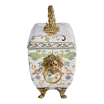 Шкатулка с фигуркой льва на крышке Eden Garden варинант исполнения - 4 | Loft Concept в Барнауле