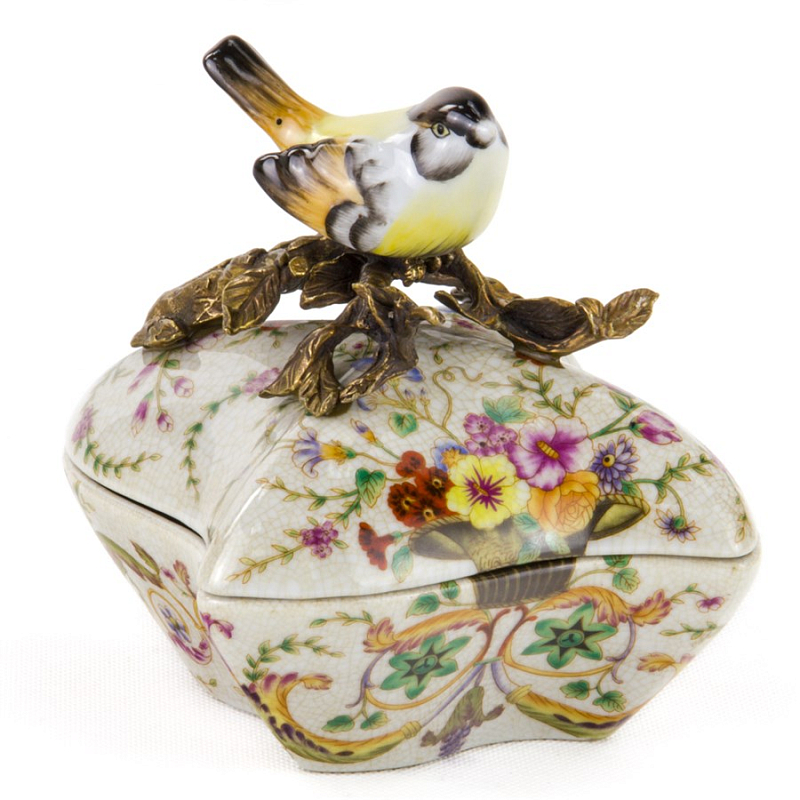 Шкатулка Casket Bird Мульти Бронза Шкатулка Casket Bird Мульти Бронза в Барнауле | Loft Concept