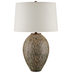 Настольная лампа с текстурным узором Movement of Smooth Lines варинант исполнения - 3 | Loft Concept в Барнауле