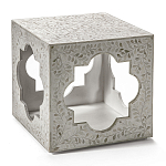 Приставной столик с перламутром Bone Inlay Side Table Floral Design варинант исполнения - 1 | Loft Concept в Барнауле