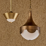 Подвесной светильник светодиодный с каркасом в форме купола Lantern under the Dome варинант исполнения - 2 | Loft Concept в Барнауле