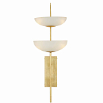 Бра настенное с 2-мя плафонами в форме чаши Symmetry варинант исполнения - 2 | Loft Concept в Барнауле