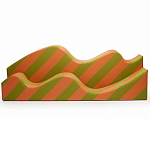 Дизайнерский модульный диван волнистой формы с цветным принтом Poltronova Superonda Sofa варинант исполнения - 27 | Loft Concept в Барнауле