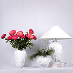 Декоративная ваза Valencia White варинант исполнения - 3 | Loft Concept в Барнауле