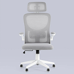 Кресло для компьютерного стола Easement Grey&White варинант исполнения - 2 | Loft Concept в Барнауле