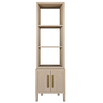 Этажерка Primo с тумбой шпон Светлый дуб варинант исполнения - 1 | Loft Concept в Барнауле