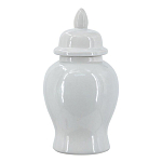 Ваза с крышкой однотонная Высота 31 см Chinoiserie Ceramics варинант исполнения - 12 | Loft Concept в Барнауле