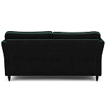 Диван с обивкой из велюра зеленый Gibbs Dark Green Sofa варинант исполнения - 3 | Loft Concept в Барнауле