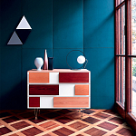 Дизайнерский широкий комод с ящиками Gio Ponti D.655.1 D.655.2 Chest of Drawers варинант исполнения - 2 | Loft Concept в Барнауле