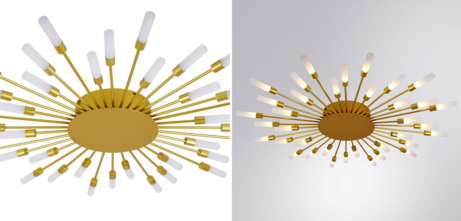 Потолочный светильник Aiden Ceiling Lamp 36 Потолочный светильник Aiden Ceiling Lamp 36 - Loft-Concept в Барнауле