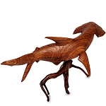 Статуэтка акула-молот деревянная Hammer варинант исполнения - 2 | Loft Concept в Барнауле