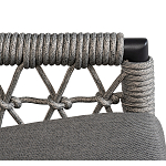 Кресло уличное темно-серое Street Bliss варинант исполнения - 4 | Loft Concept в Барнауле