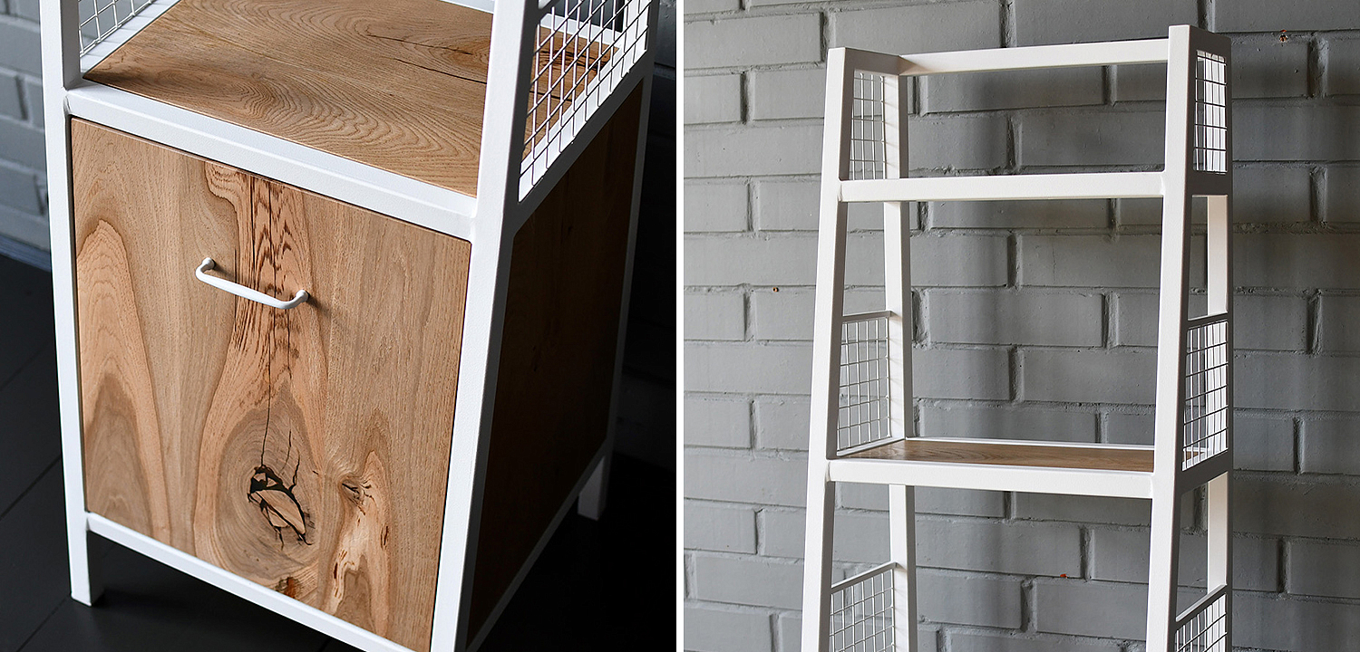 Стеллаж Bartlett Industrial Metal Rust Rack Стеллаж Bartlett Industrial Metal Rust Rack - Loft-Concept в Барнауле