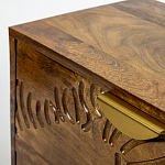 Прикроватная тумба с фактурным фасадом Termite варинант исполнения - 2 | Loft Concept в Барнауле