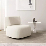 Дизайнерский журнальный стол белый в форме геометрических фигур Cydogic варинант исполнения - 1 | Loft Concept в Барнауле